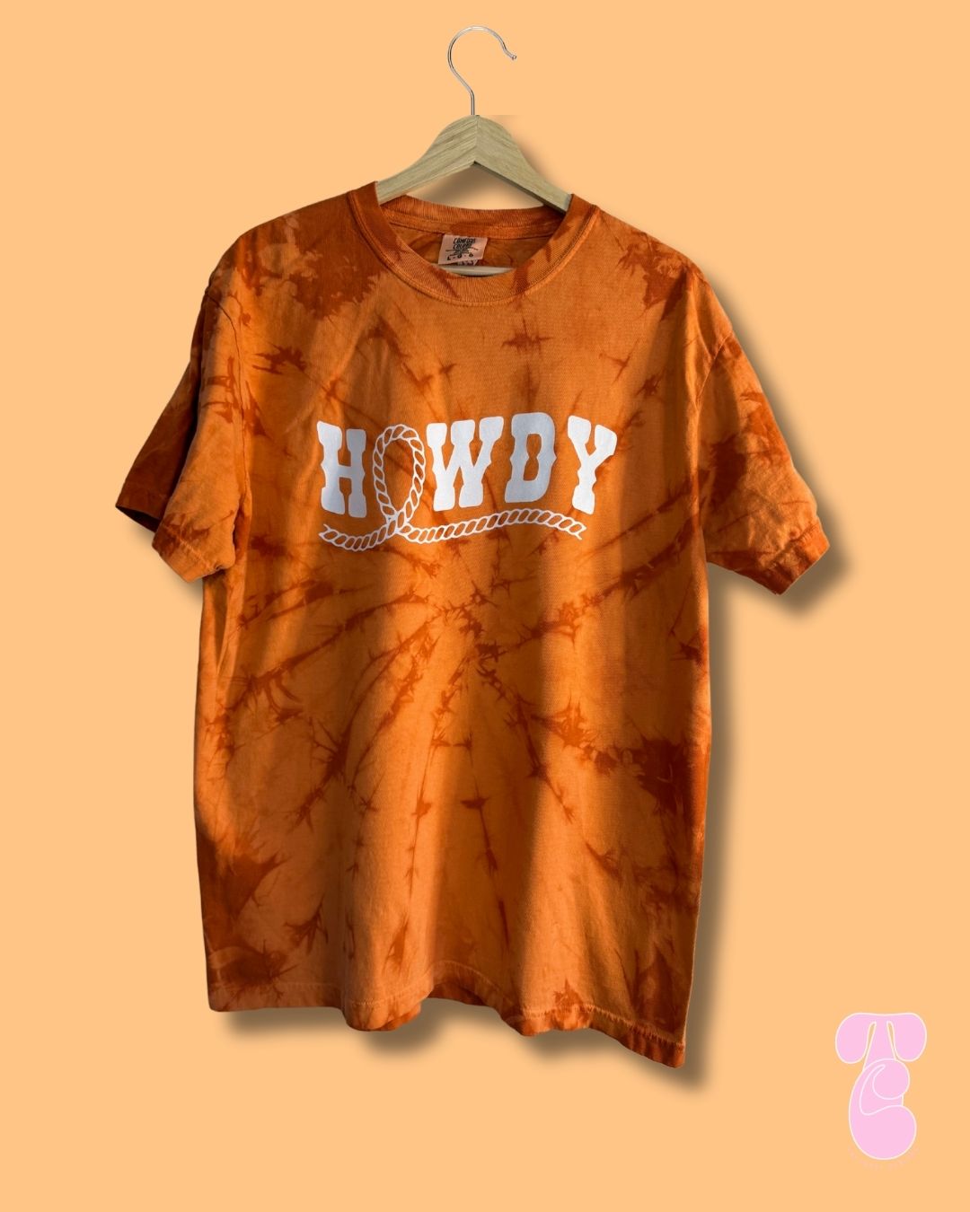Howdy Tie Dye Tee