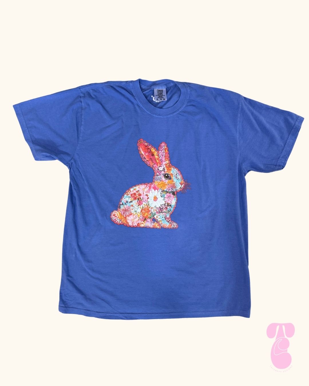 Floral Bunny Tee