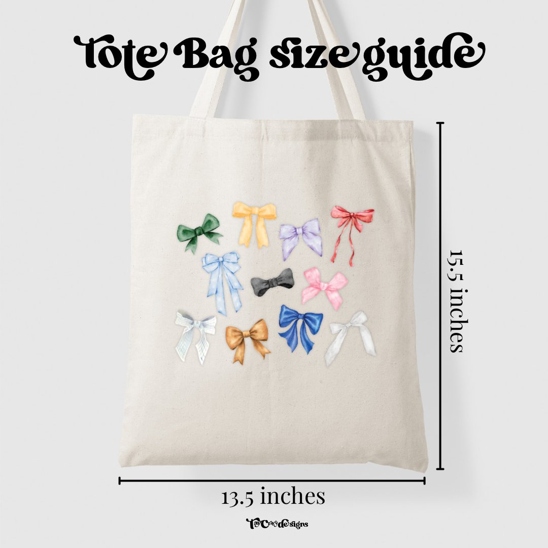 Eras Bows Tote Bag