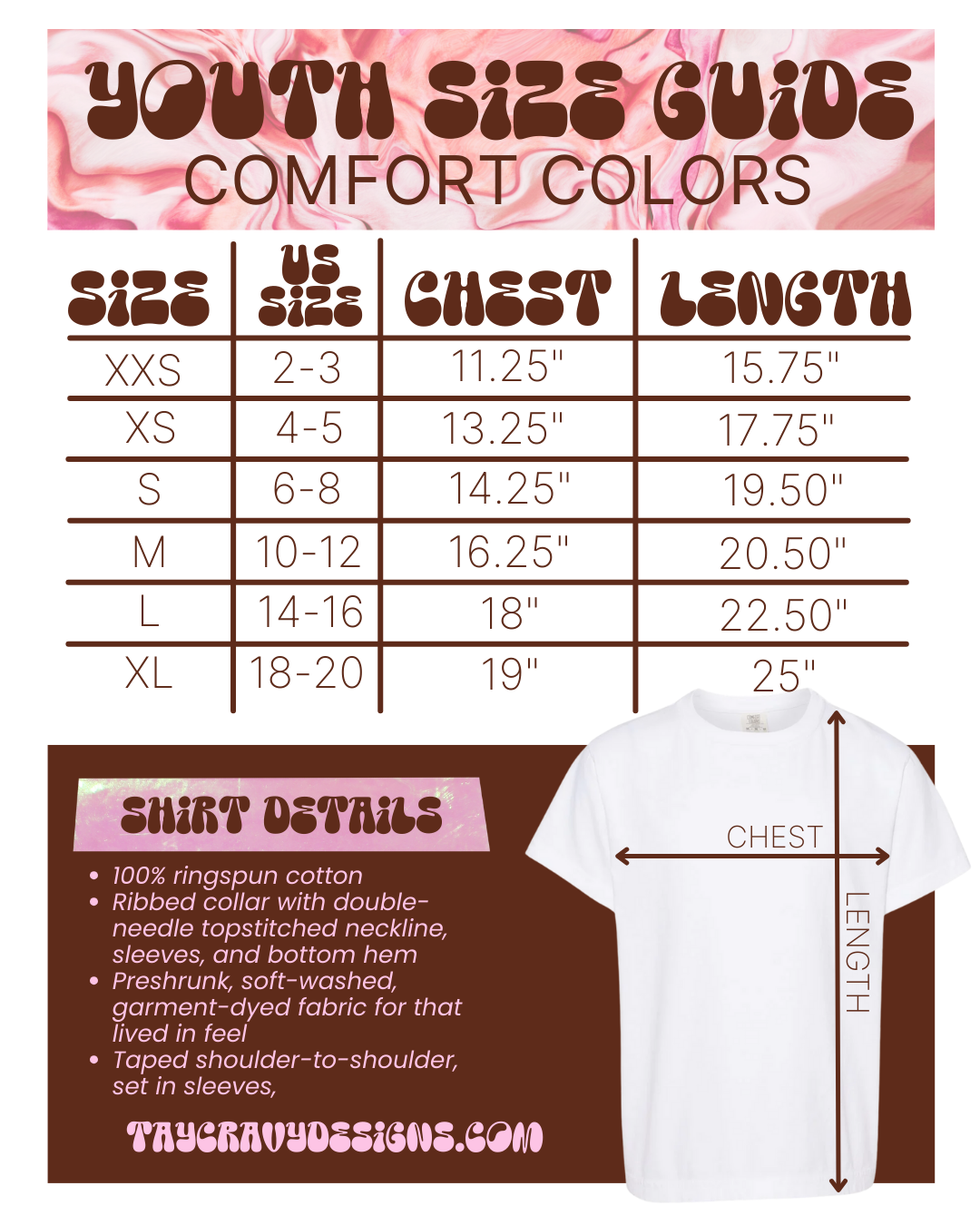 Youth Ghost Kitten Orange Tie Dye Shirt