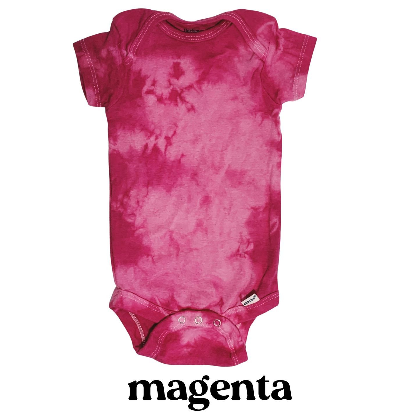 Tie Dye Baby Bodysuit SHORT SLEEVE