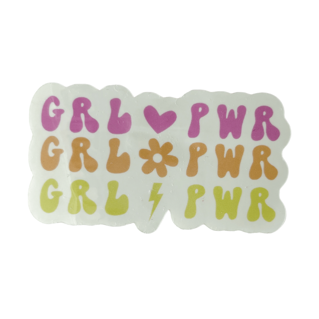 Girl Power Sticker