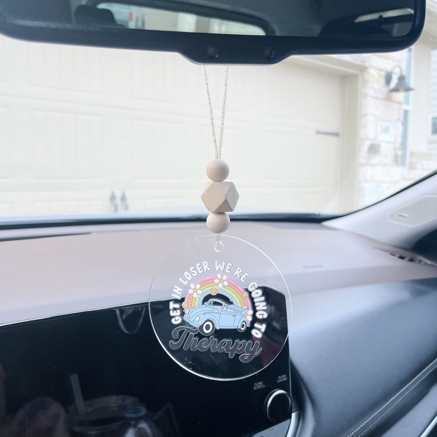 Get in Loser We’re Going to Therapy Car Charm