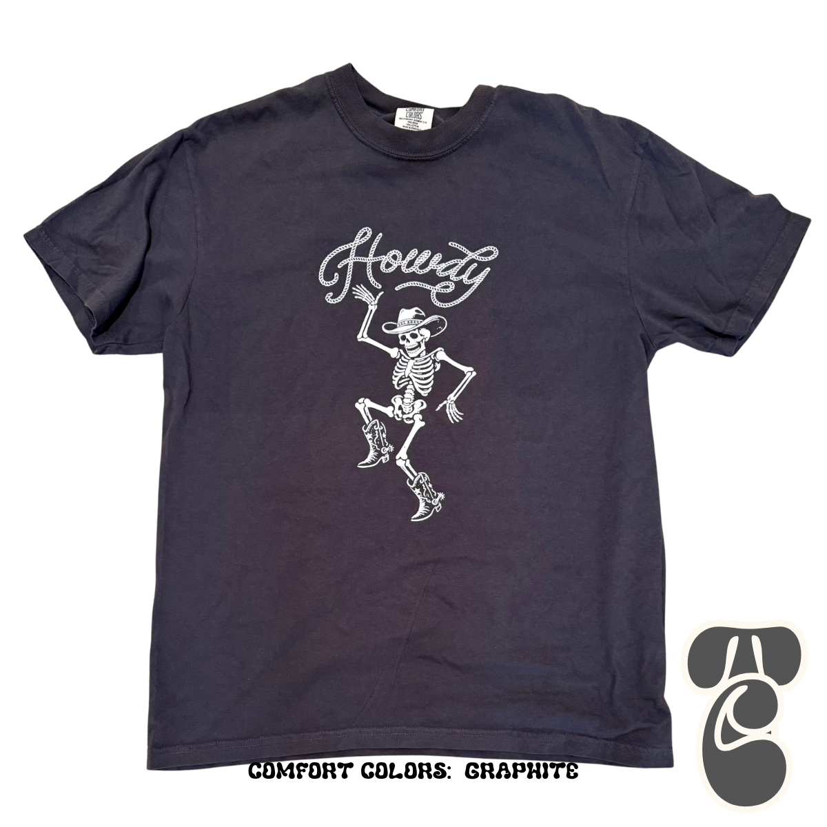 Howdy Skeleton Tee