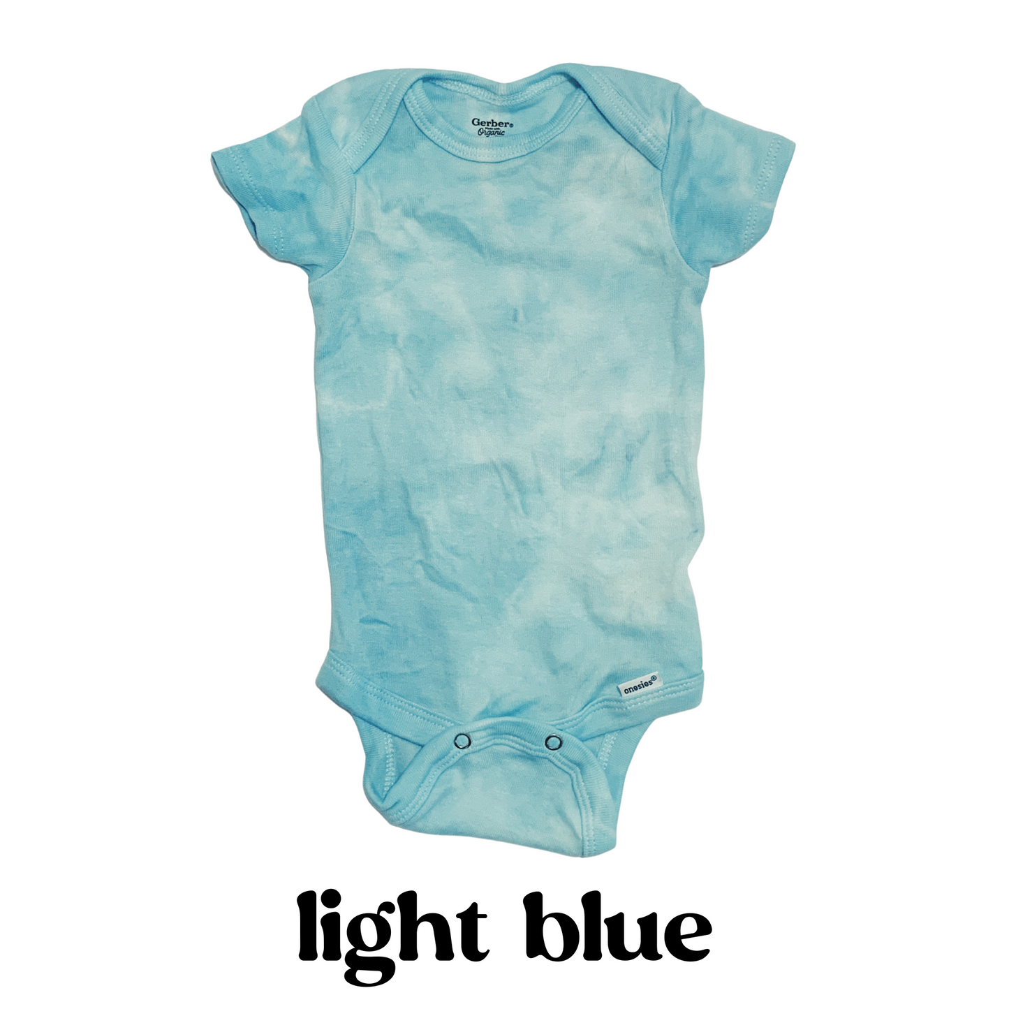 Mix & Match Tie Dye Baby Bodysuit 7 Pack