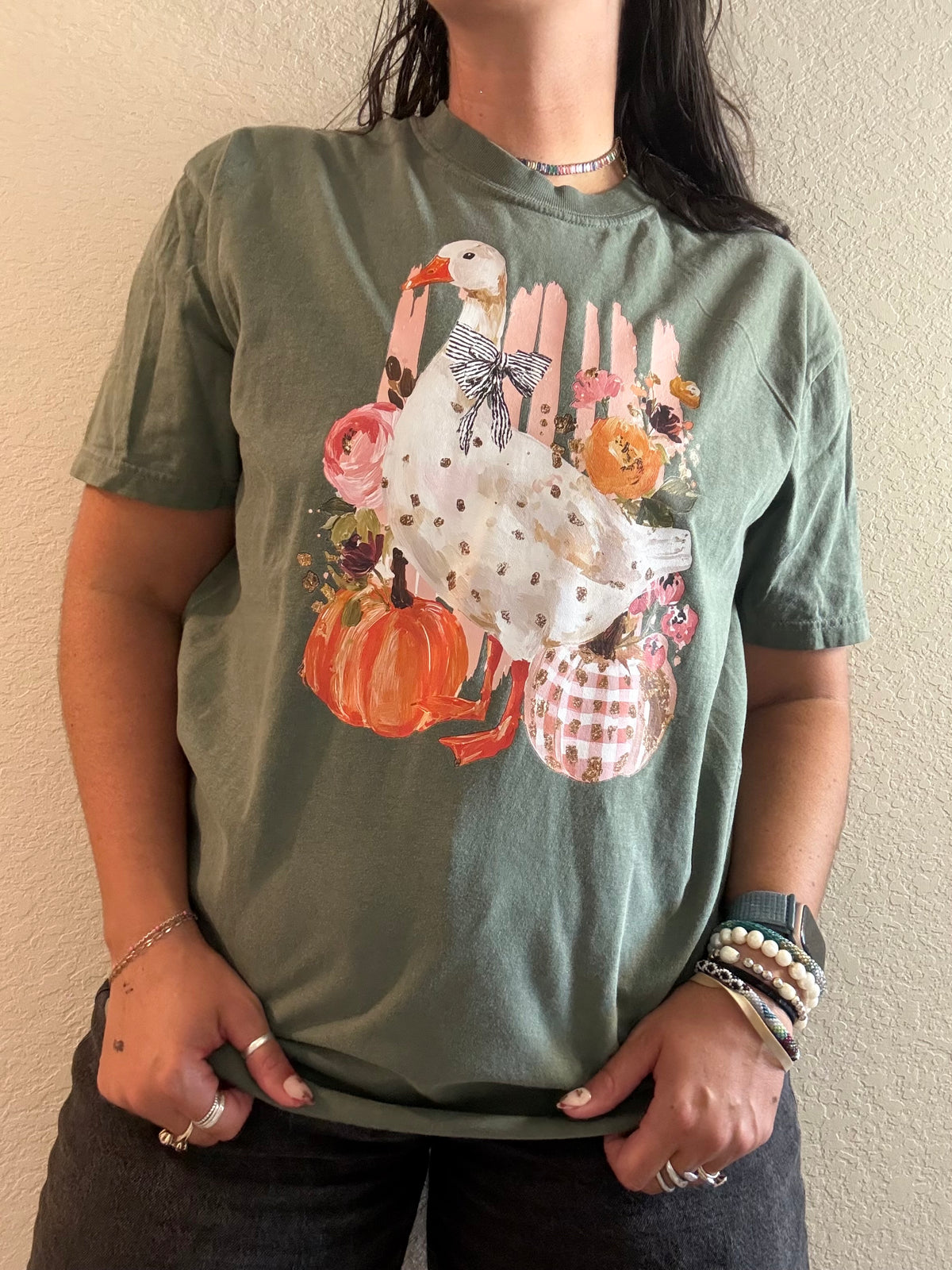 Fall Goose Tee