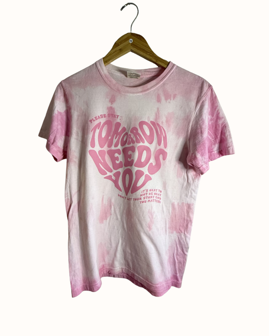 Tomorrow Needs You Tie Dye Tee