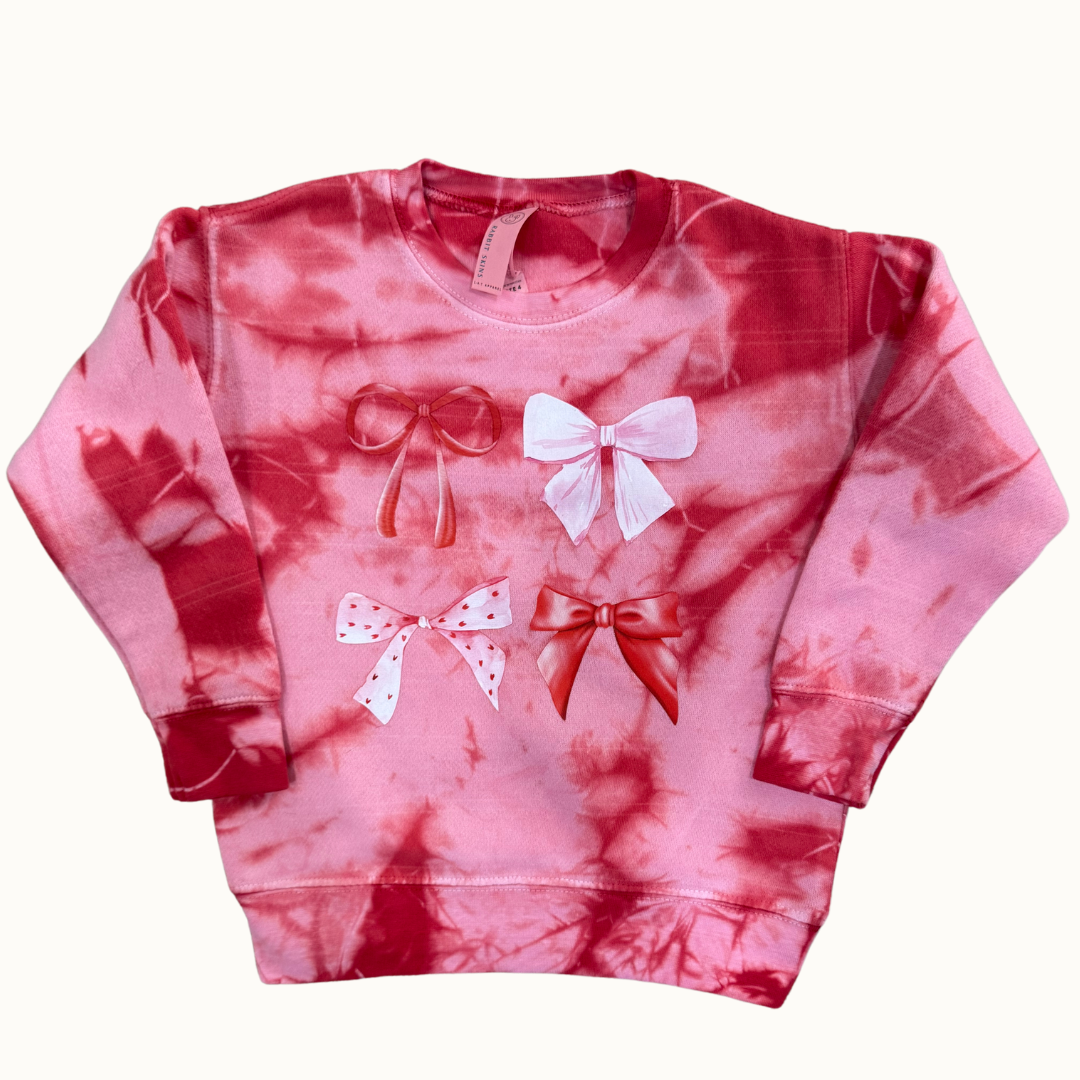 Kids Bow Sweatshirt