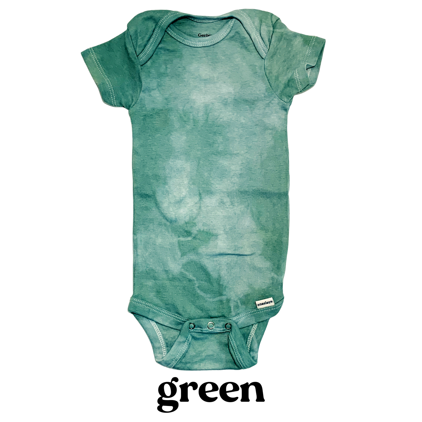 Mix & Match Tie Dye Baby Bodysuit 7 Pack