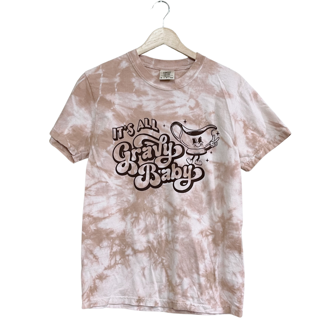 It’s All Gravy Baby Tie Dye Tee