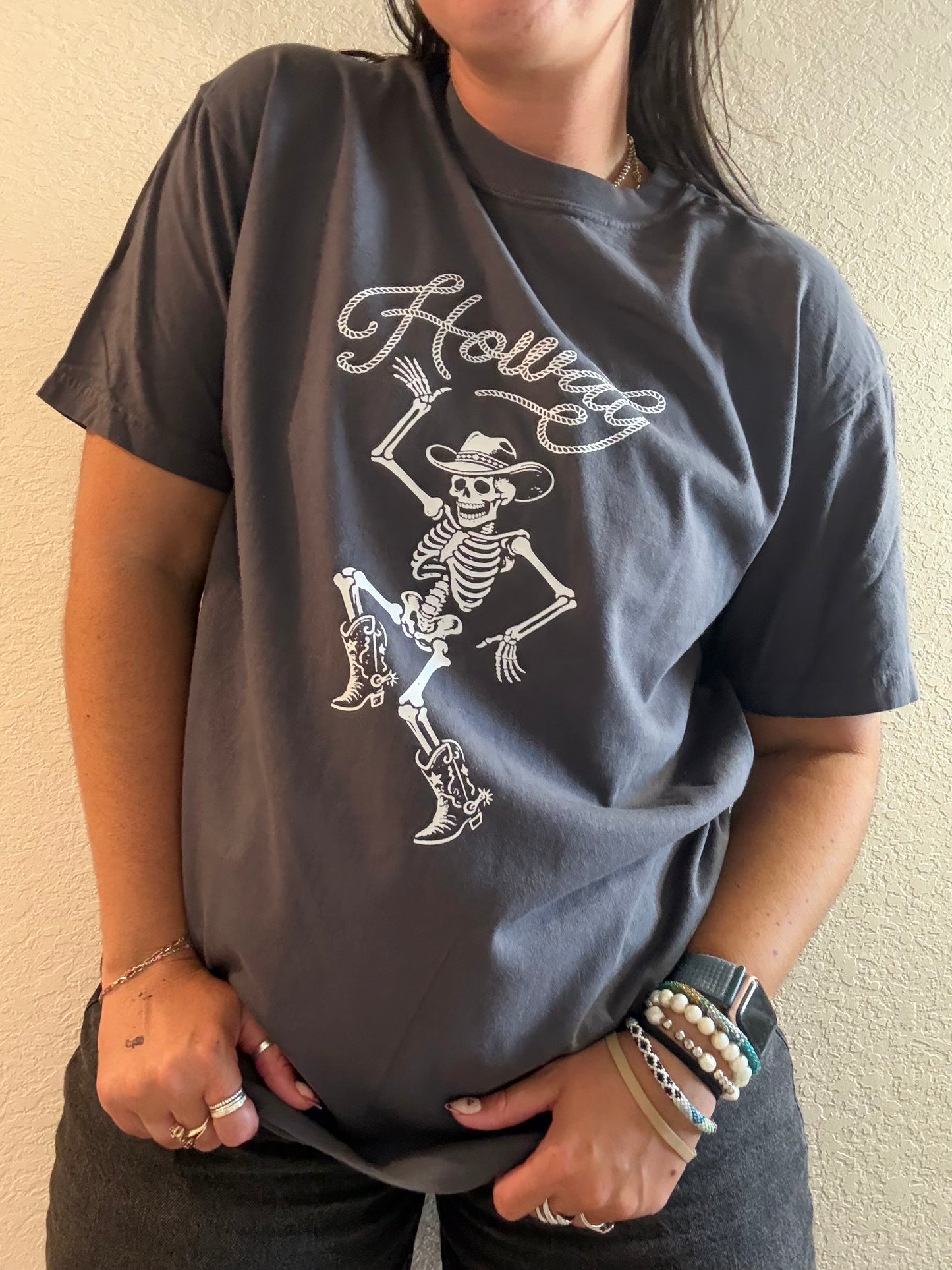 Howdy Skeleton Tee