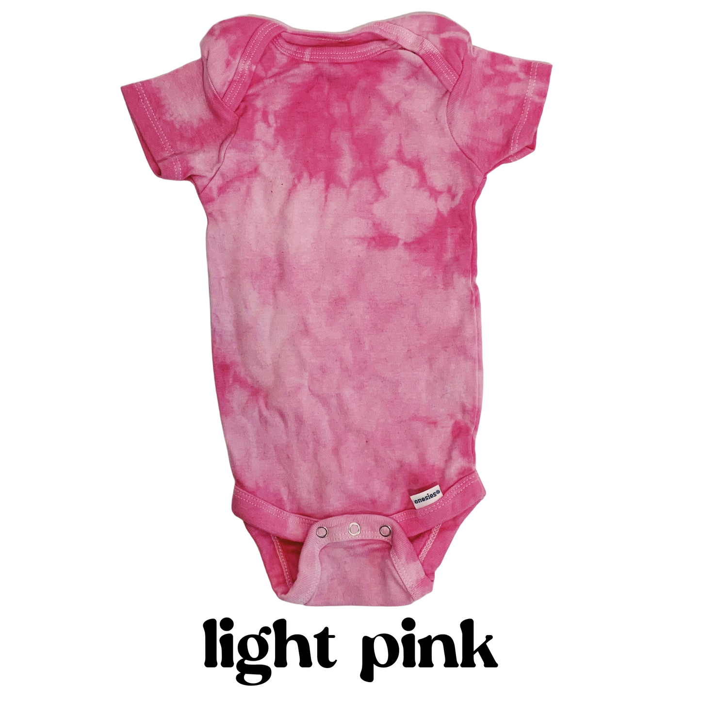 Mix & Match Tie Dye Baby Bodysuit 7 Pack