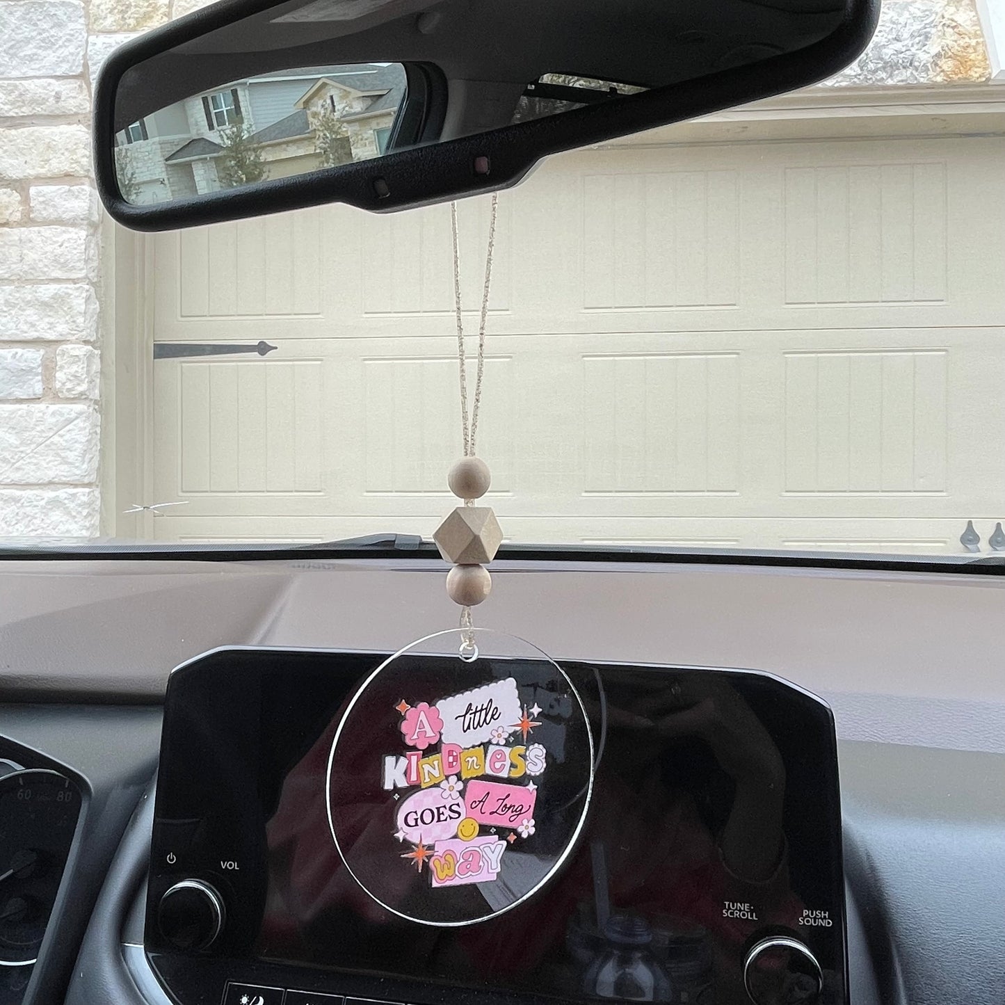 A Little Kindness Goes a Long Way Car Charm