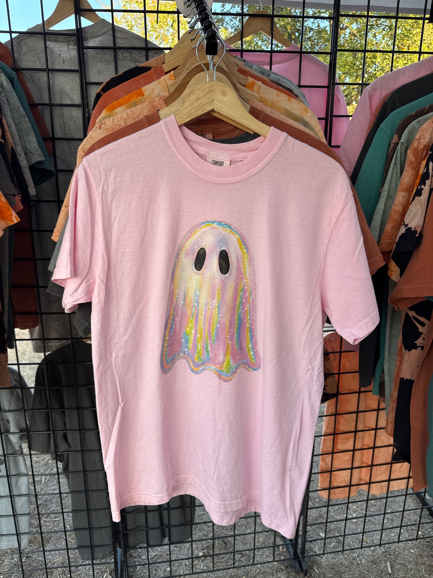 Glitter Ghost Graphic Tee