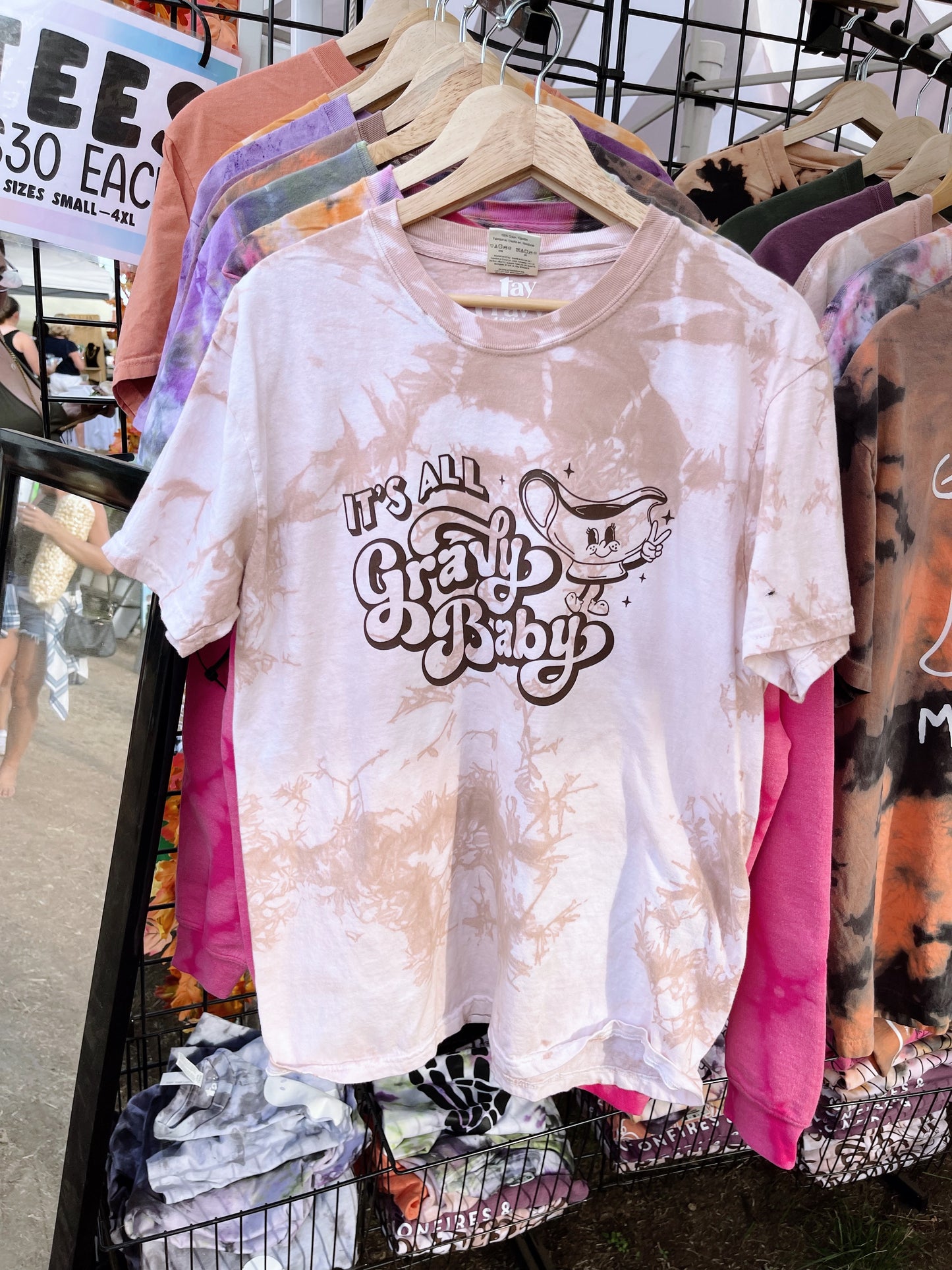 It’s All Gravy Baby Tie Dye Tee