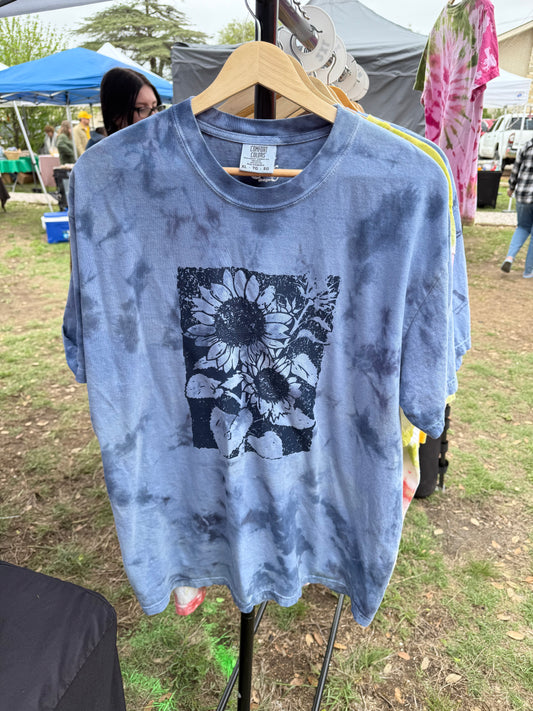 Sunflower Tie Dye Tee