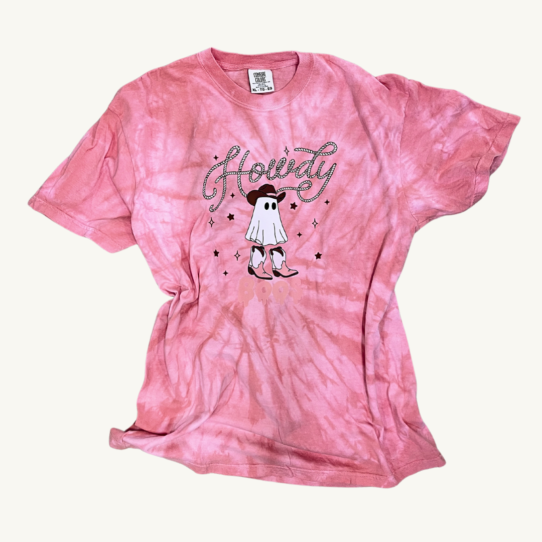 Howdy Boos Tie Dye Tee