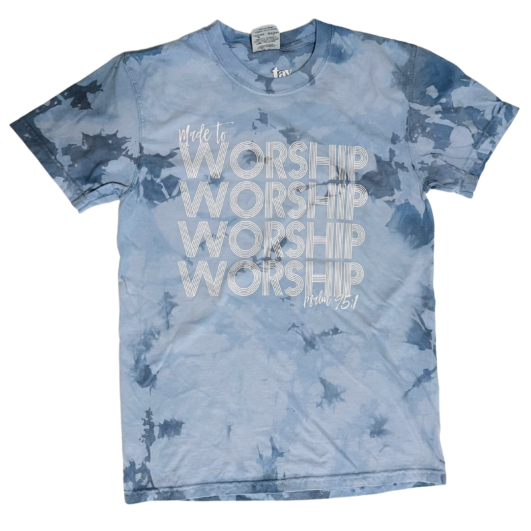 Made to Worship Tie Dye Tee