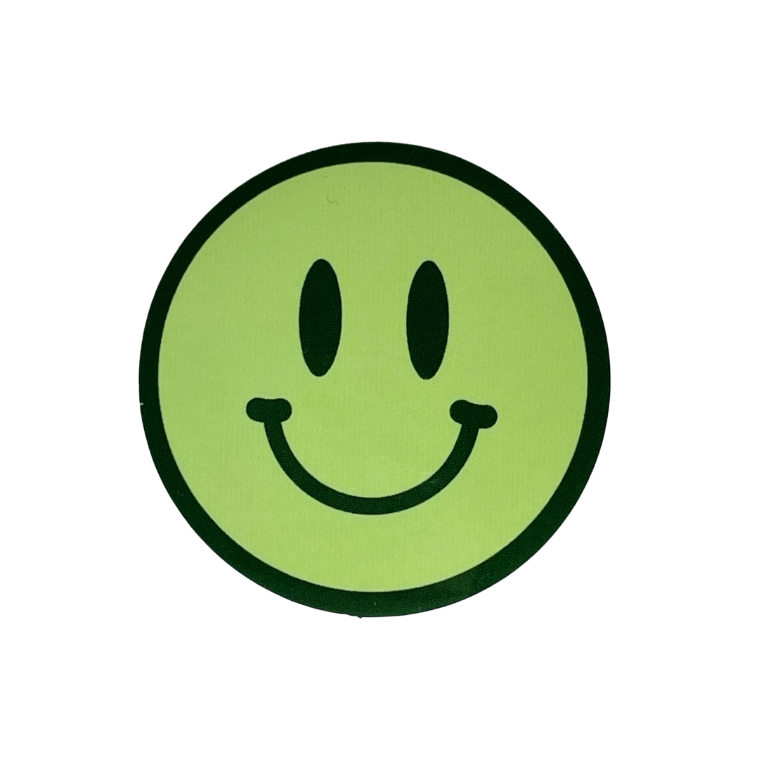 Green Smiley Face Png