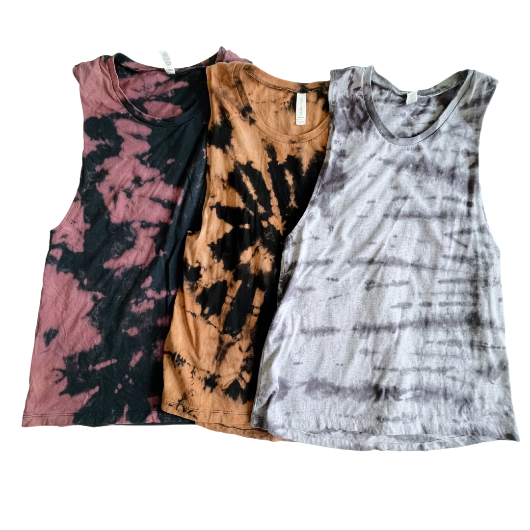 Muscle Tanks- 3 color options