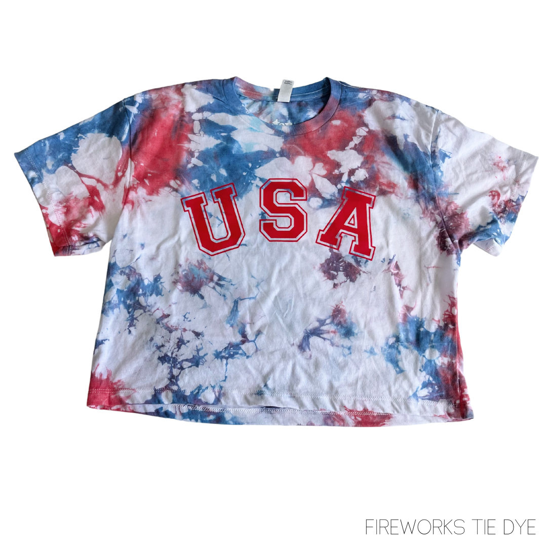 USA Crop Tops