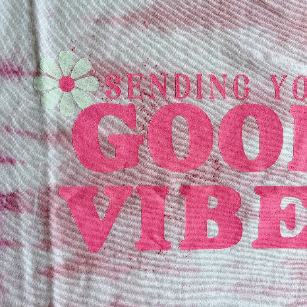 HAPPY ACCIDENTS Sending You Good Vibes Tee