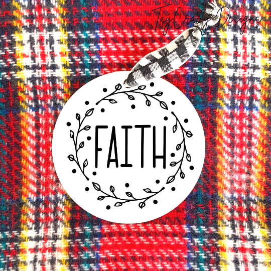 Faith Ornament