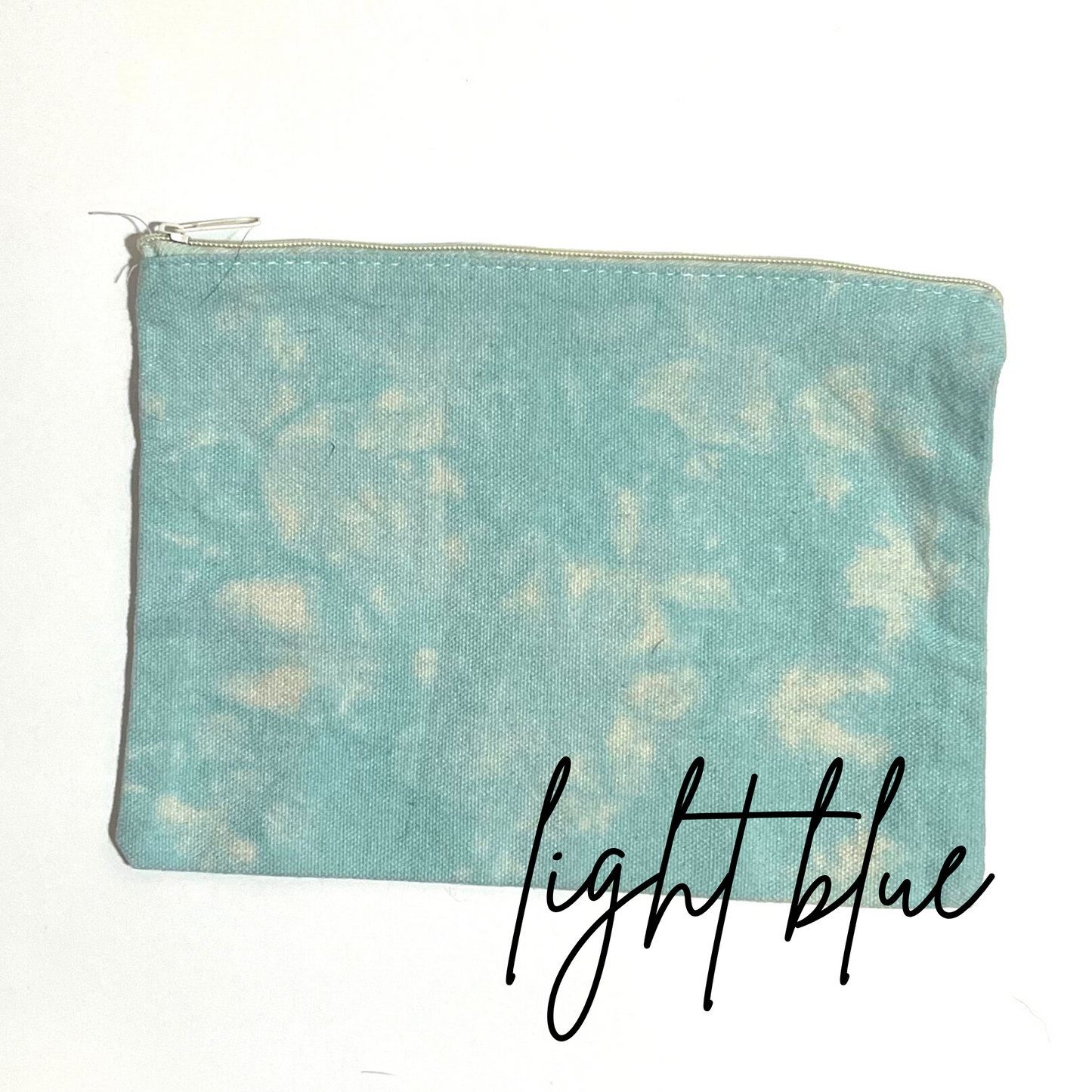 Tie Dye Canvas Zipper Pouch