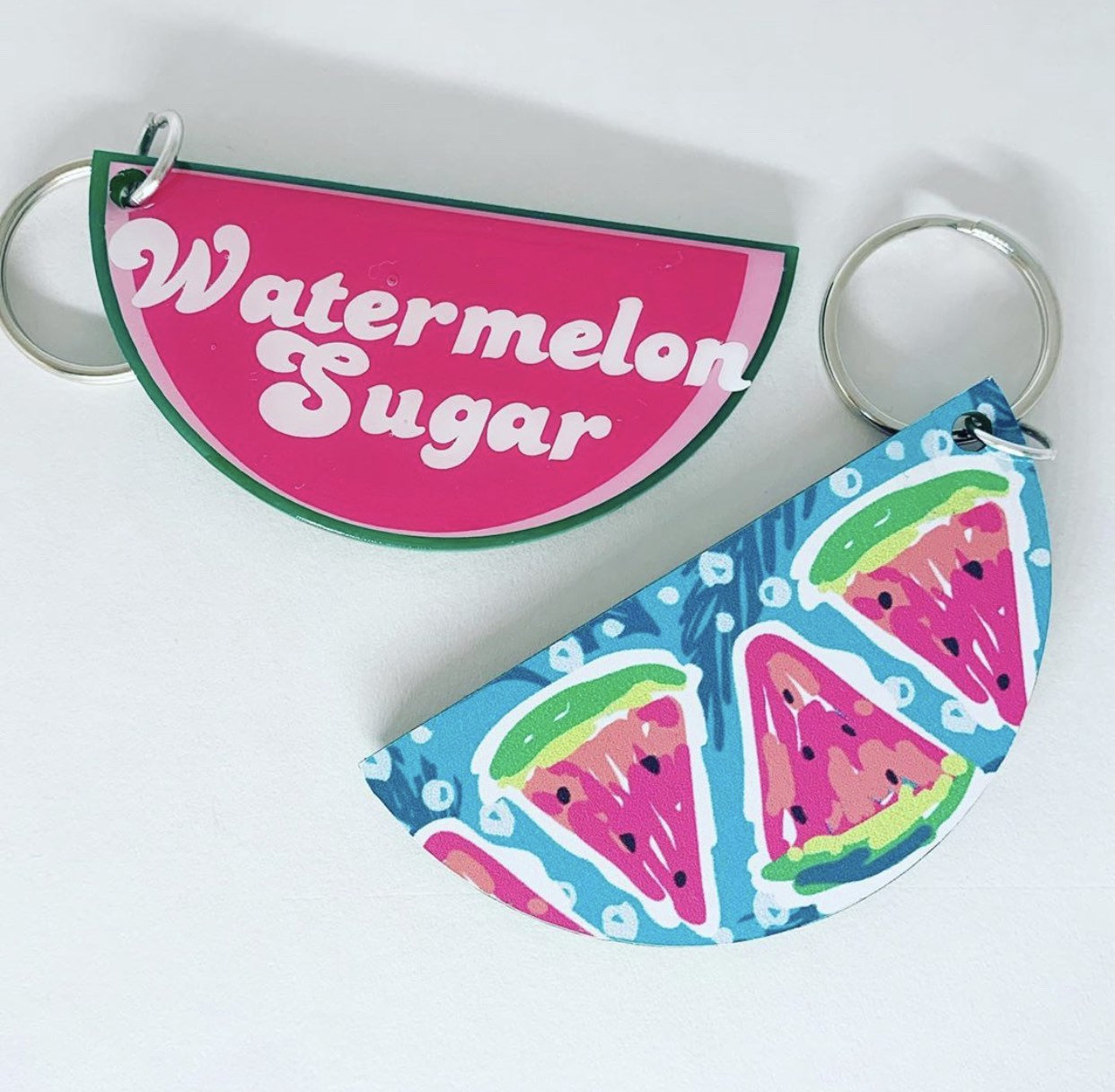 Watermelon Sugar Acrylic Keychains