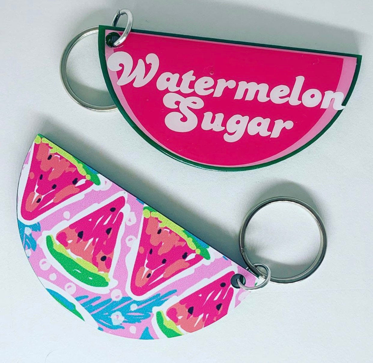 Watermelon Sugar Acrylic Keychains