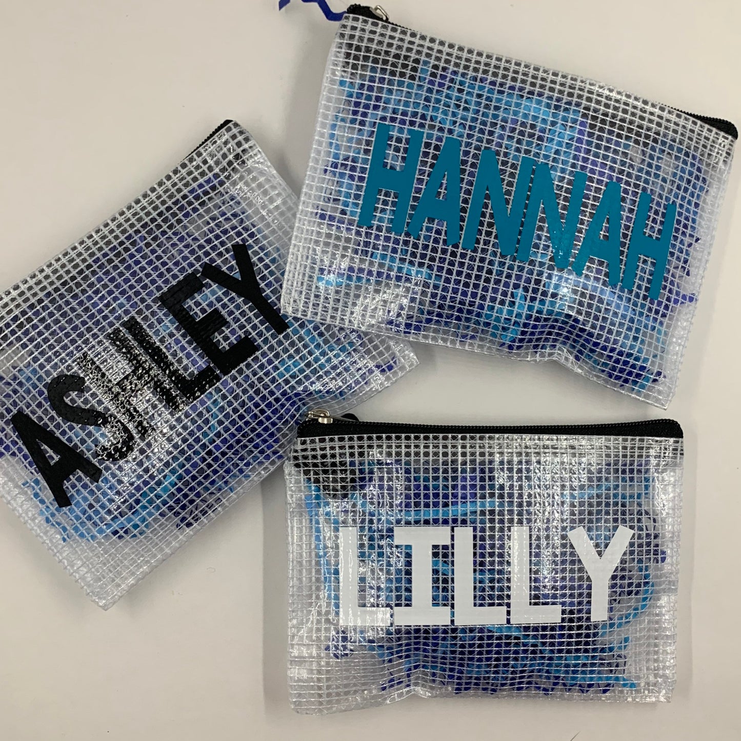 Custom Name/Quote Plastic Pouch