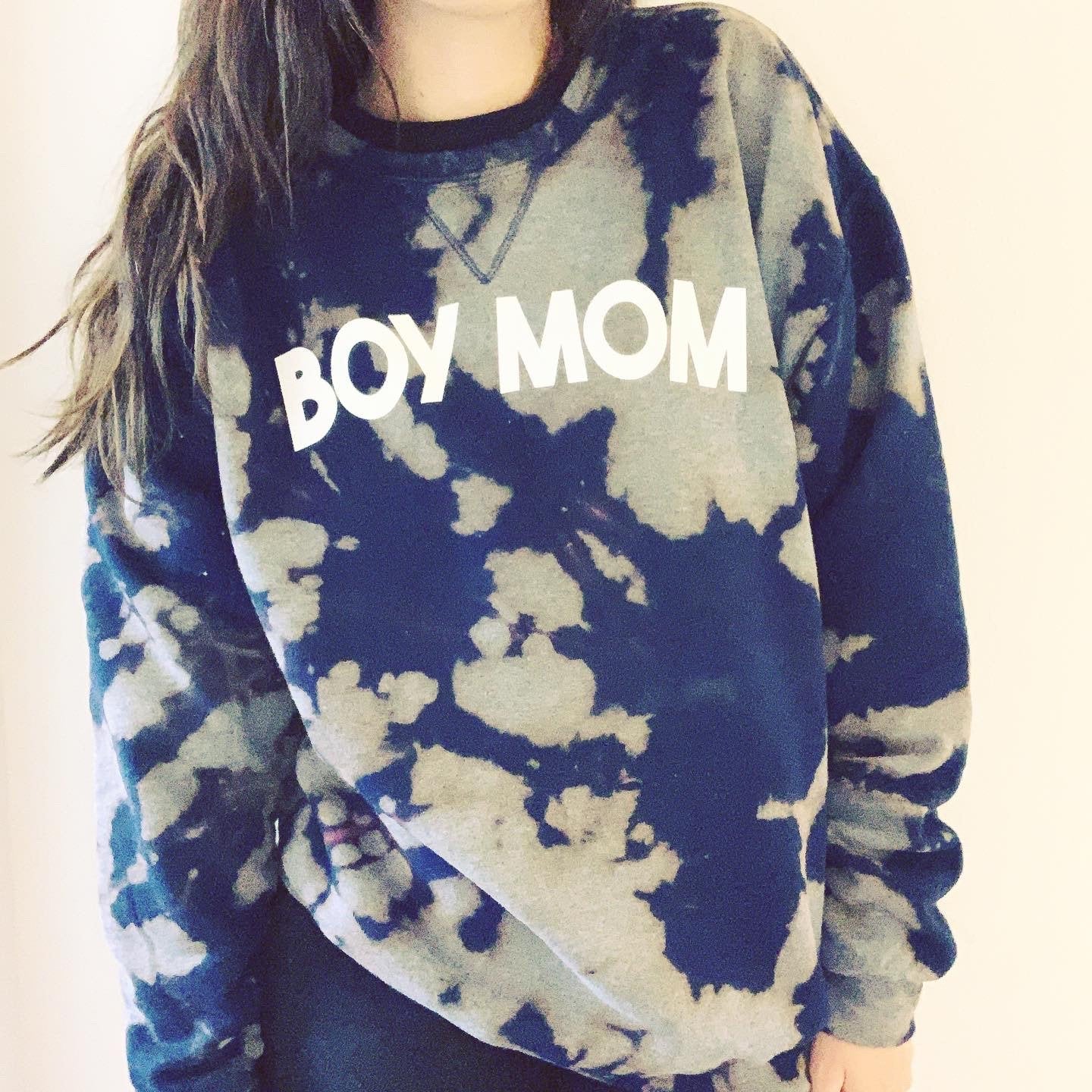 Boy Mom Sweatshirt (block letters)