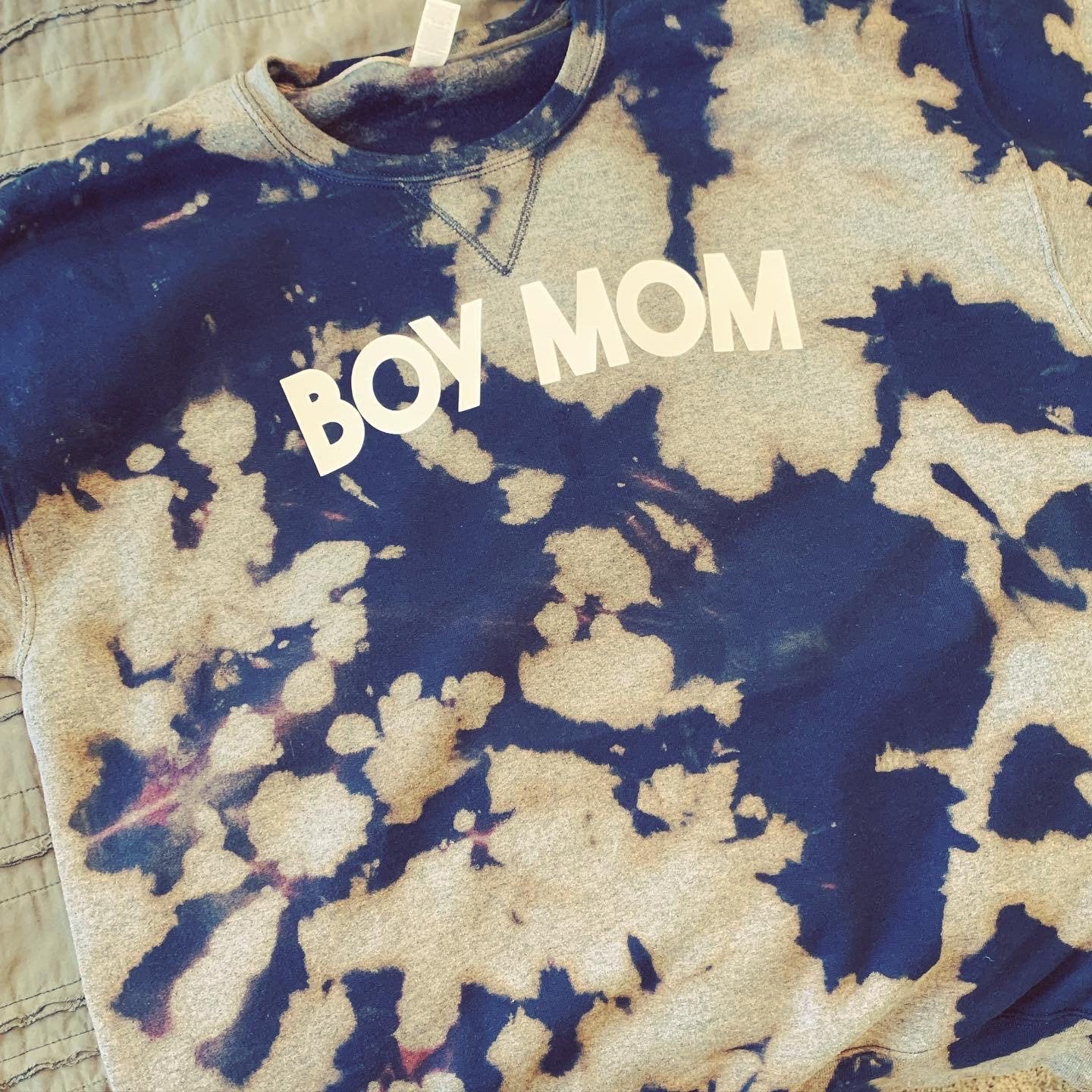 Boy Mom Sweatshirt (block letters)