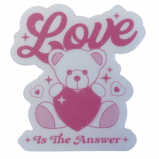 Love is the Answer Sticker