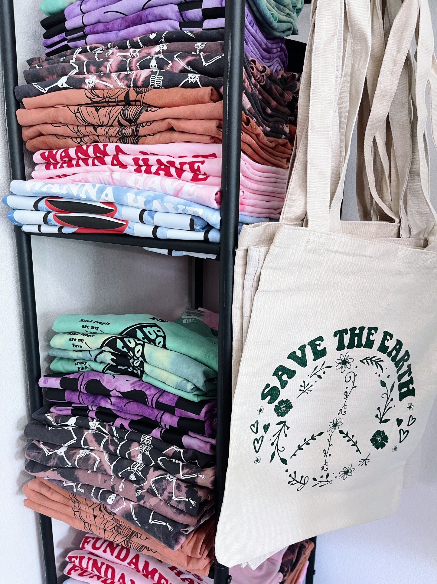 Save The Earth Canvas Tote Bag