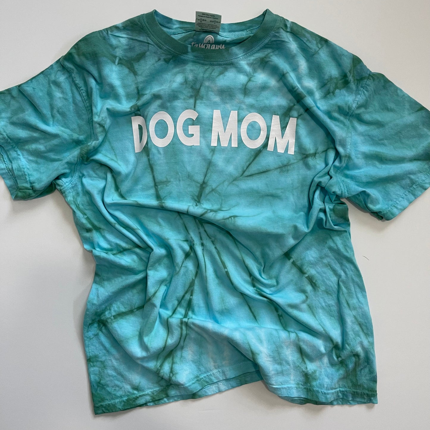 DOG MOM Tie Dye TEE