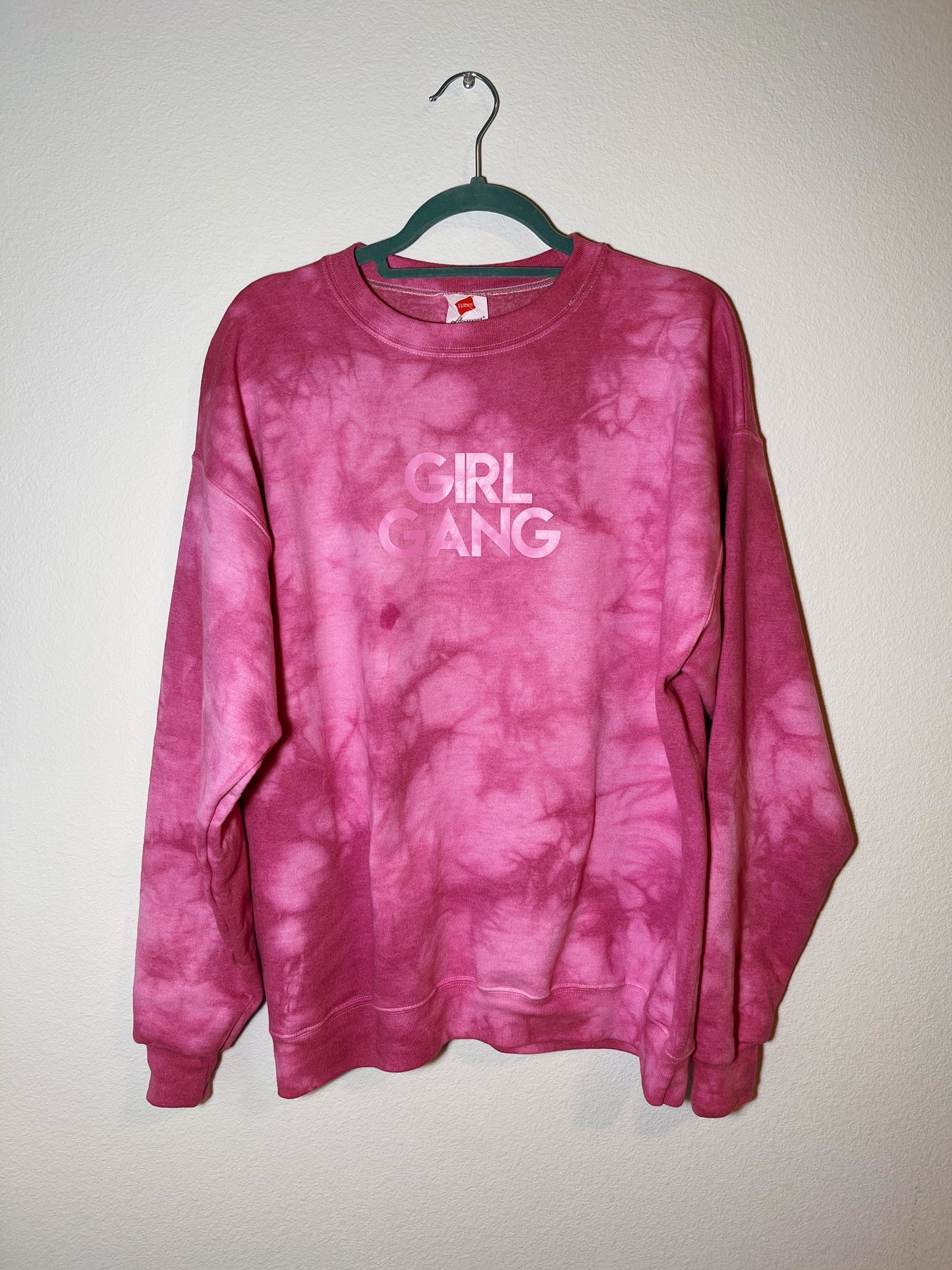 Girl Gang Adult Tie Dye Sweatshirt