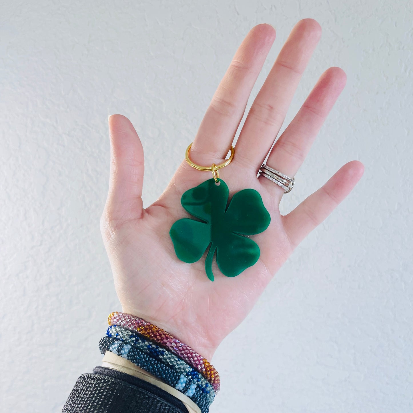 Clover Keychain