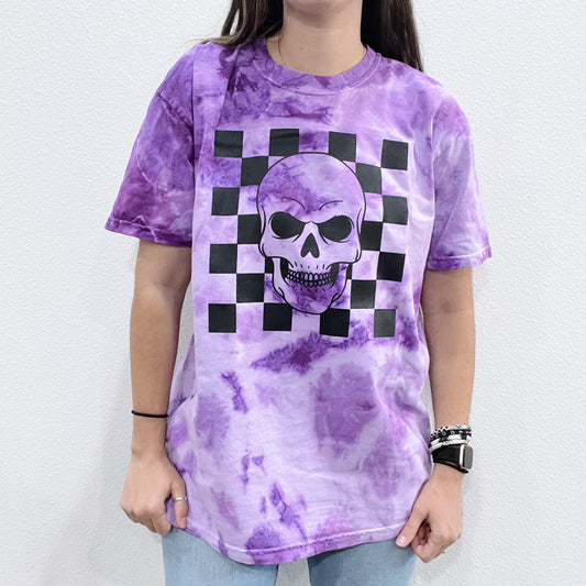 Checkered Skull Tee