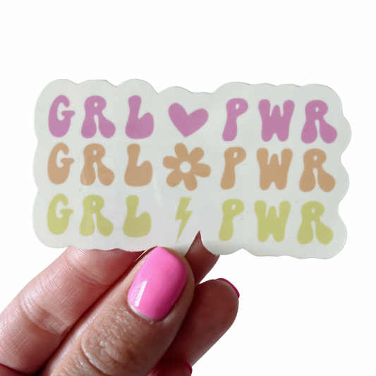 Girl Power Sticker