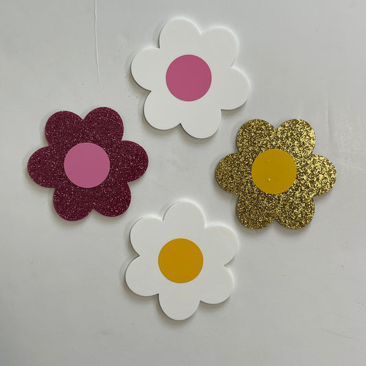 Flower Coasters