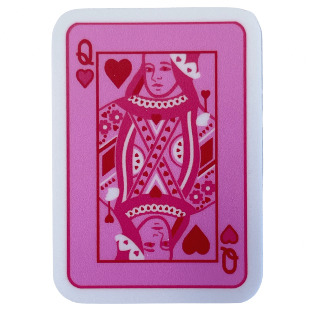 Queen of Hearts Sticker