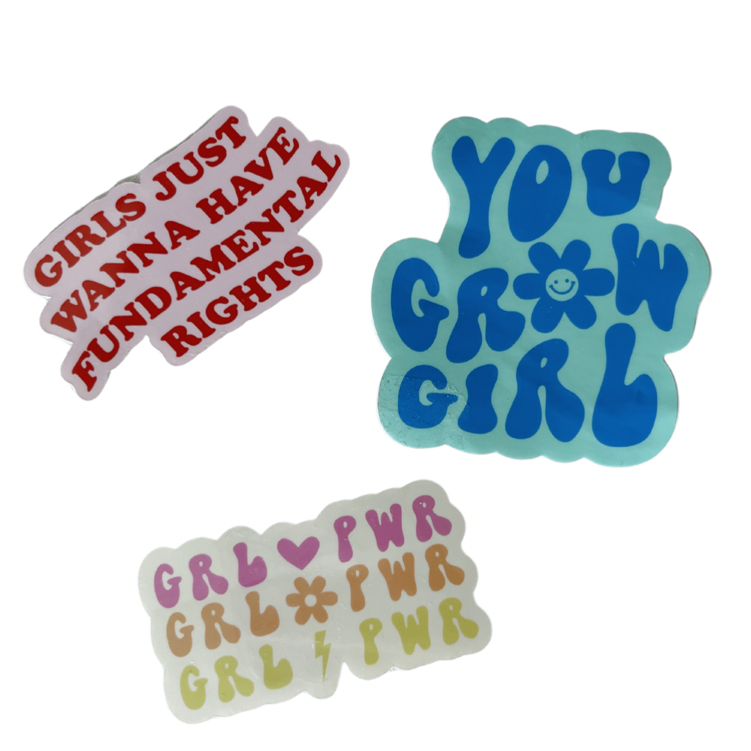 You Grow Girl Sticker