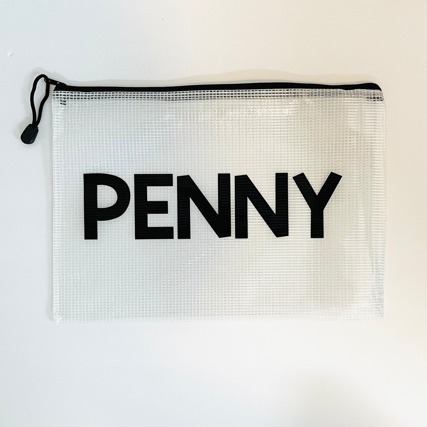 Custom Name/Quote Plastic Pouch