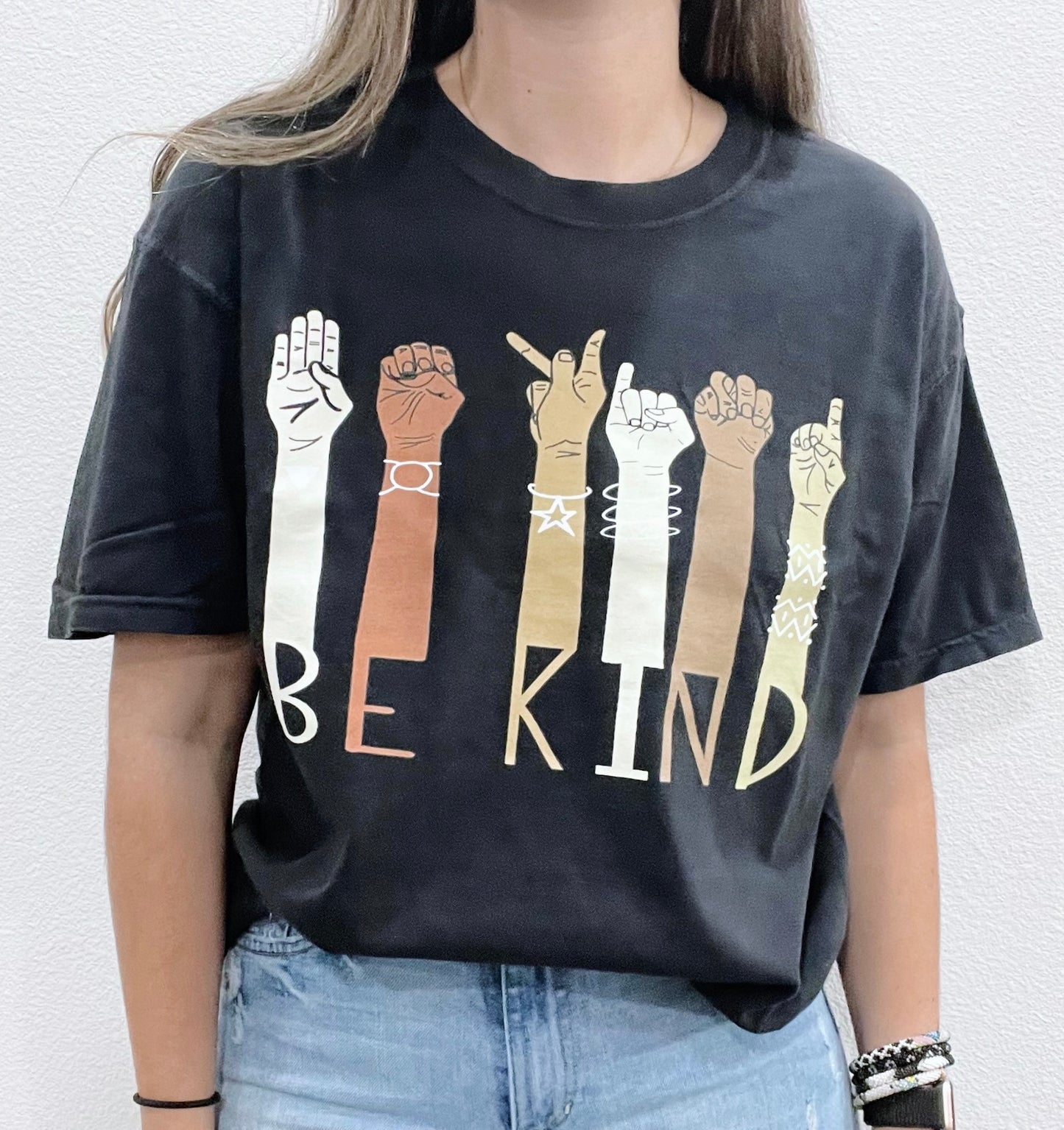 Be Kind Sign Language  Tee